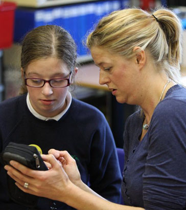 boy with iPad