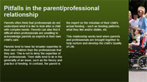 How professionals treat parents