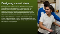 A curriculum for special education