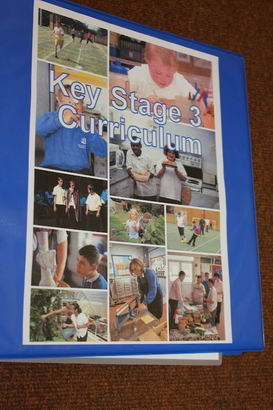 A Key Stage 3 Curriculum course folder