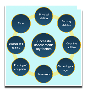 A diagram of Successful assessment: key
                  factors