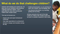 Challenges for children