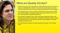 Using Quality Circles