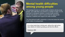 Mental health and the young