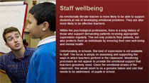 Staff well-being