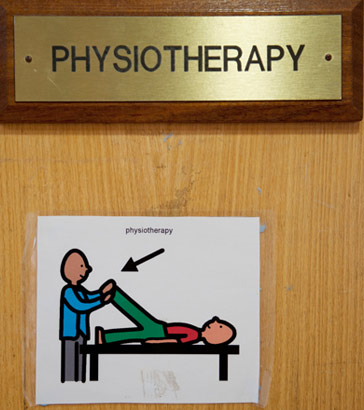 Physiotherapy sign