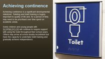 Toileting and toilet training