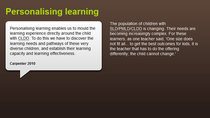 Responding to changing learners